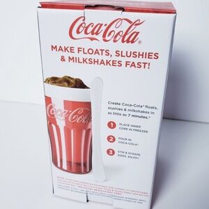 NEW NIB Vintage look Coca-Cola Red Float & Slushy Maker